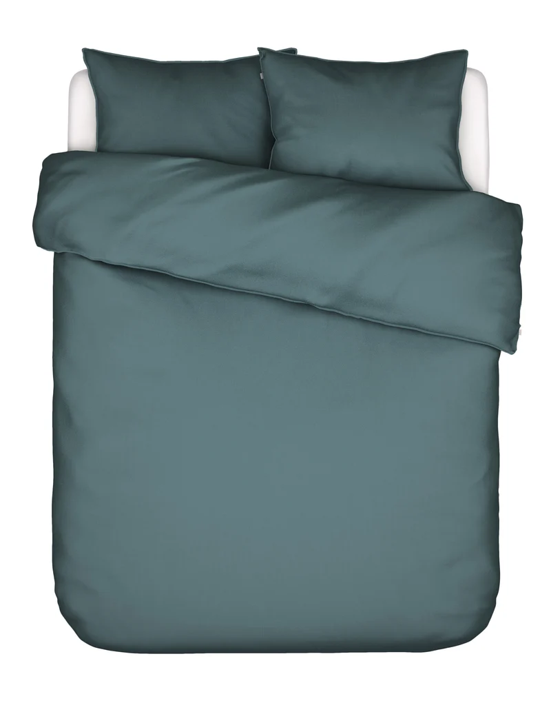 Essenza Minte dekbedovertrek - Lits-Jumeaux - 240x200/220 cm - Denim Blue