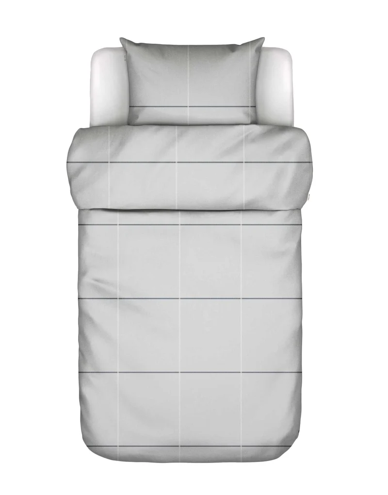 Marc O'Polo Suvie dekbedovertrek - Eenpersoons – 140x200/220 cm - Grey mist