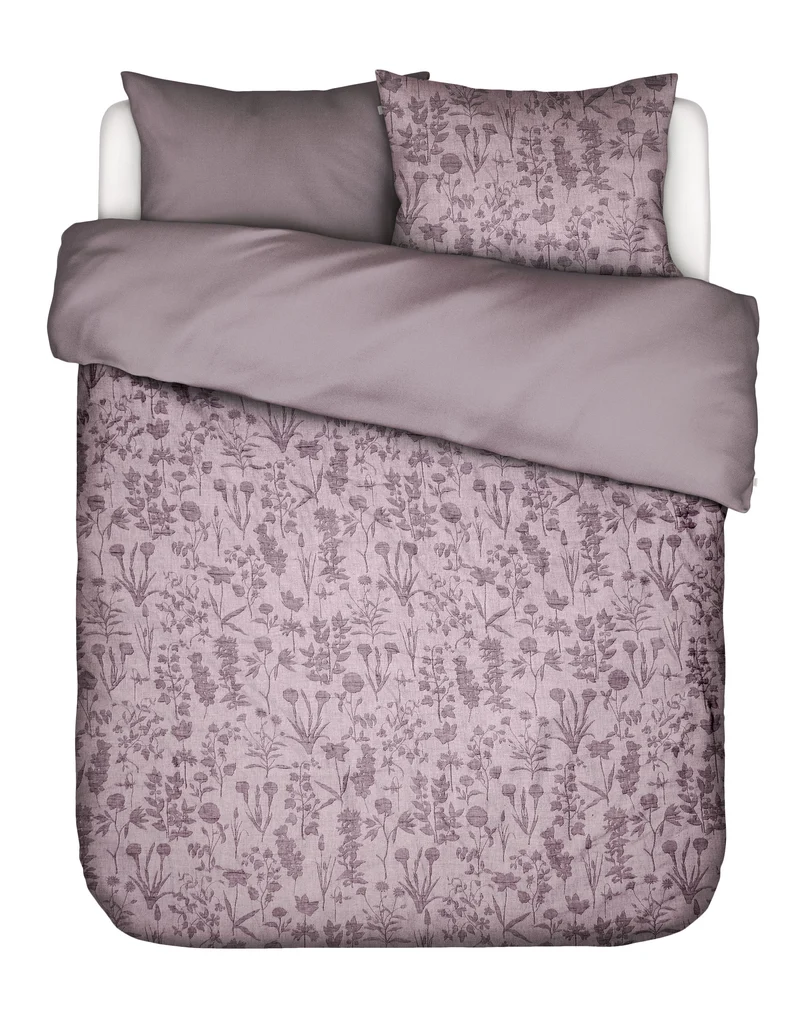 Essenza Maribel dekbedovertrek - Lits-Jumeaux - 240x200/220 cm - Pale purple