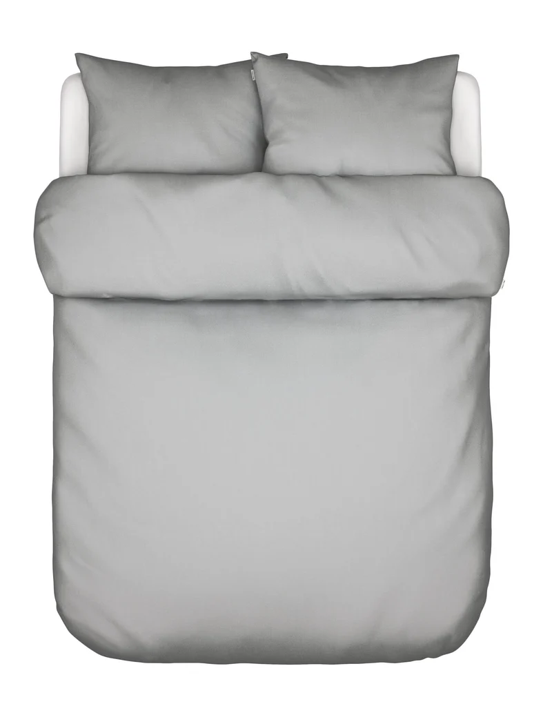 Marc O'Polo Thore dekbedovertrek - Tweepersoons – 200x200/220 cm - Grey mist