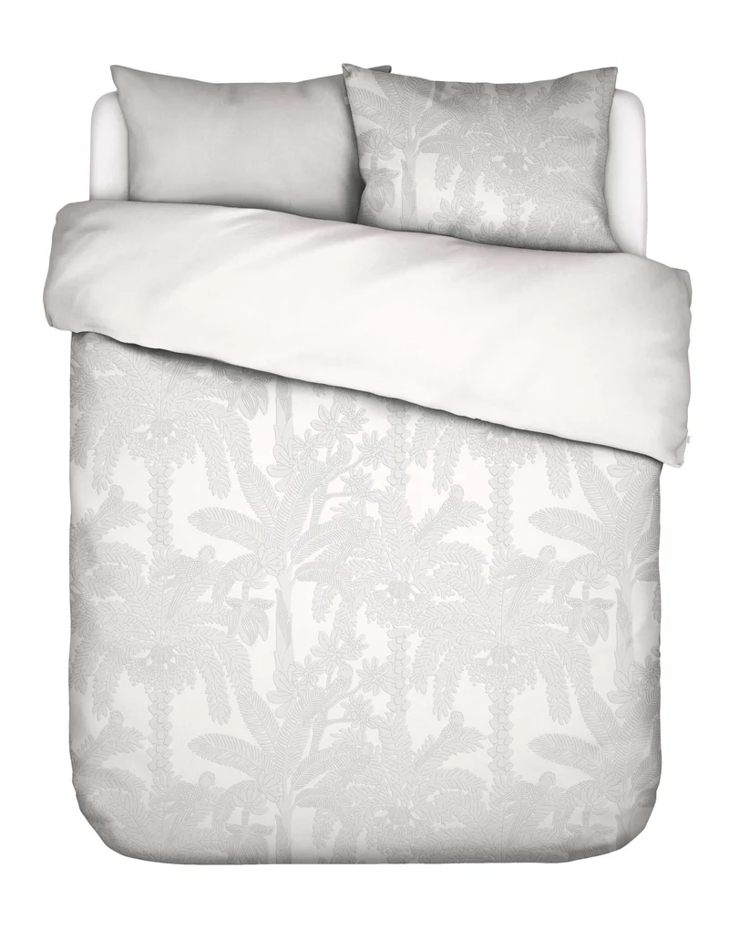Essenza Palma dekbedovertrek - Lits-Jumeaux - 240x200/220 cm - Wit