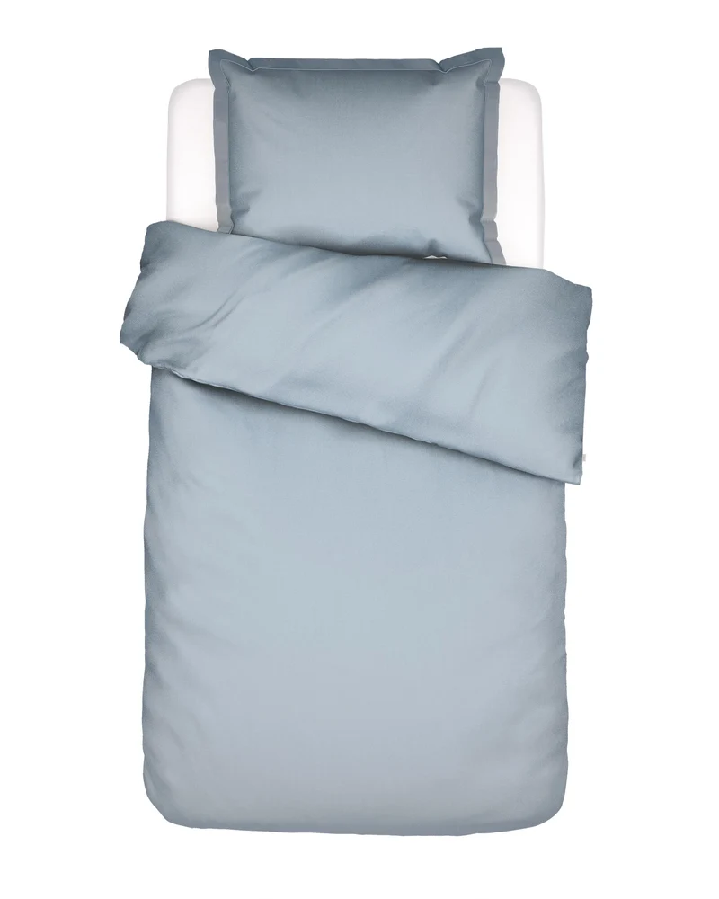 Essenza Aziza dekbedovertrek - Eenpersoons – 140x200/220 cm - Zen blue