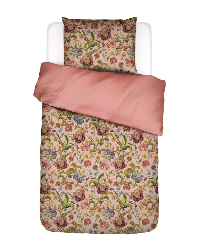 Essenza Roselina dekbedovertrek - Eenpersoons – 140x200/220 cm - Evening rose