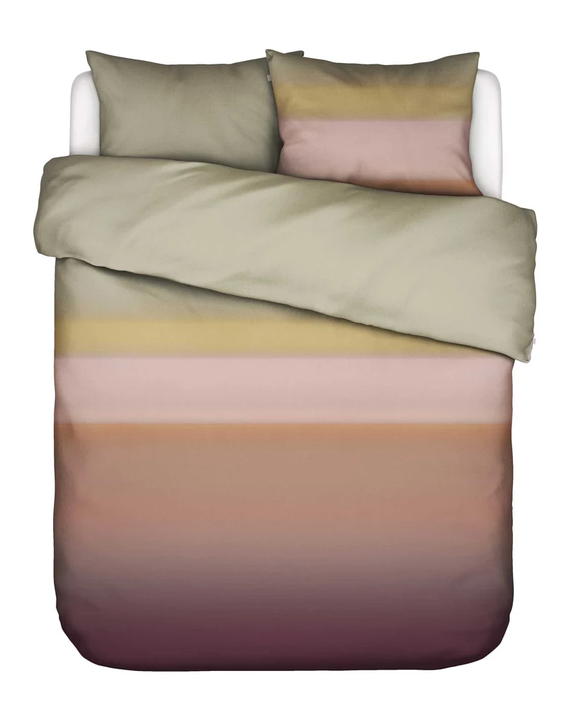 Essenza Lunare dekbedovertrek - Lits-Jumeaux - 240x200/220 cm - Warm clay