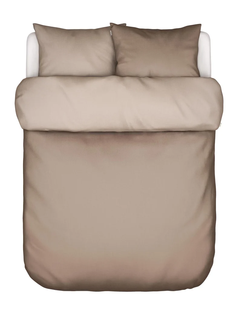 Marc O'Polo Erla dekbedovertrek - Lits-Jumeaux - 240x200/220 cm - Earth taupe