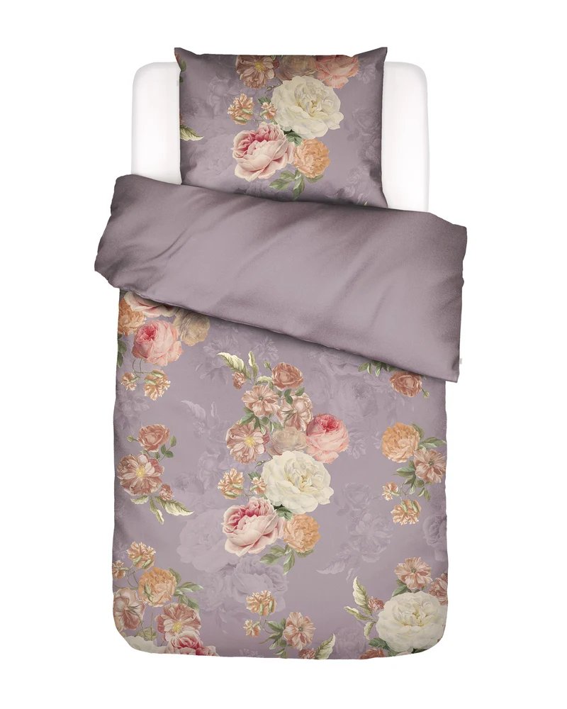 Essenza Orianna dekbedovertrek - Eenpersoons – 140x200/220 cm - Pale purple