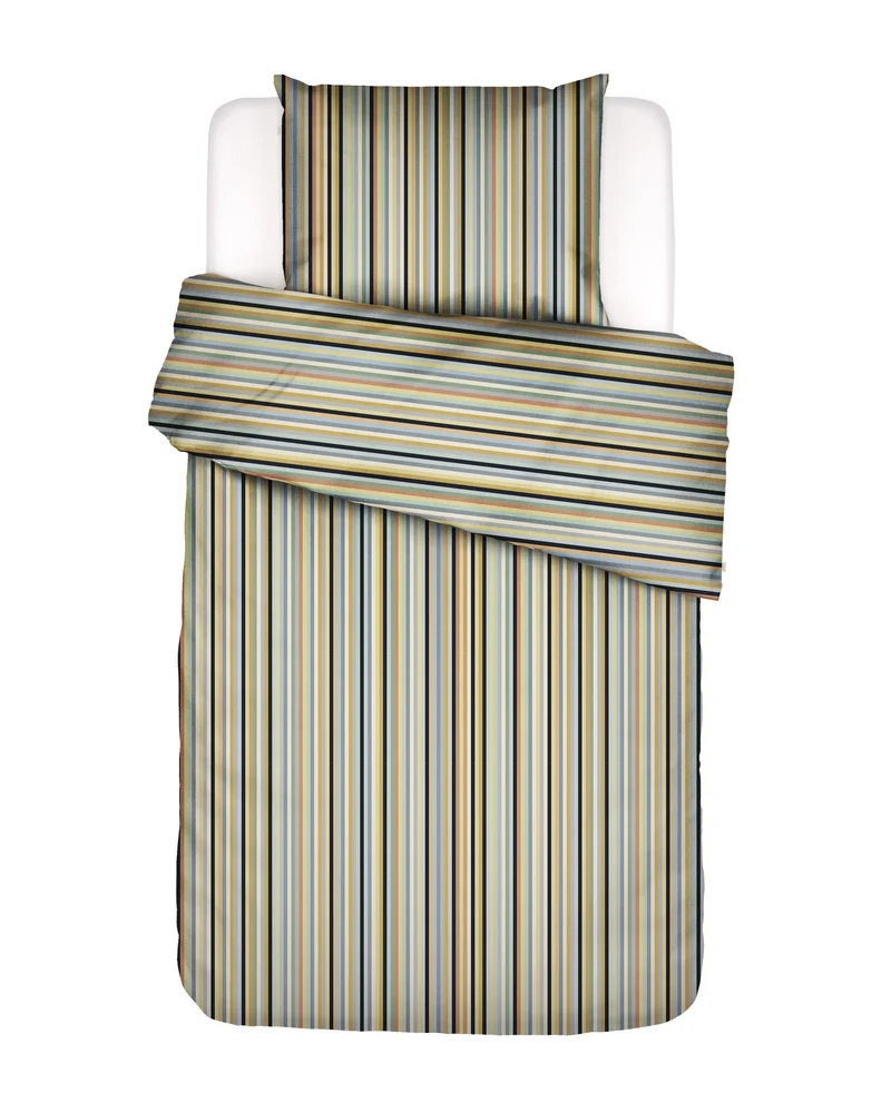 Essenza Donna dekbedovertrek - Eenpersoons – 140x200/220 cm - Hazy yellow