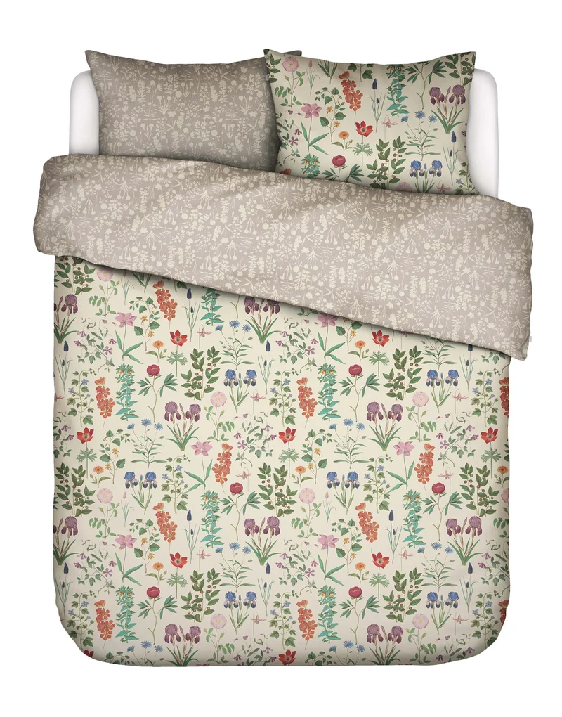 Essenza Marigold dekbedovertrek - Tweepersoons – 200x200/220 cm - Vanille