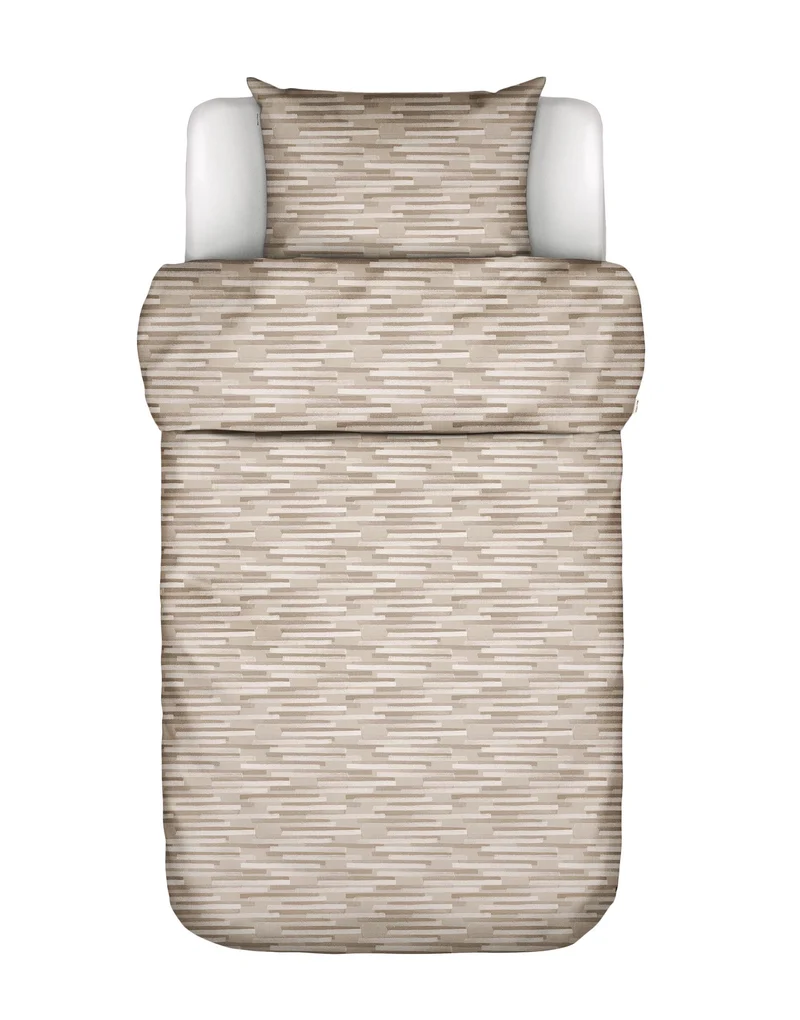 Marc O'Polo Svali dekbedovertrek - Eenpersoons – 140x200/220 cm - Oatmeal
