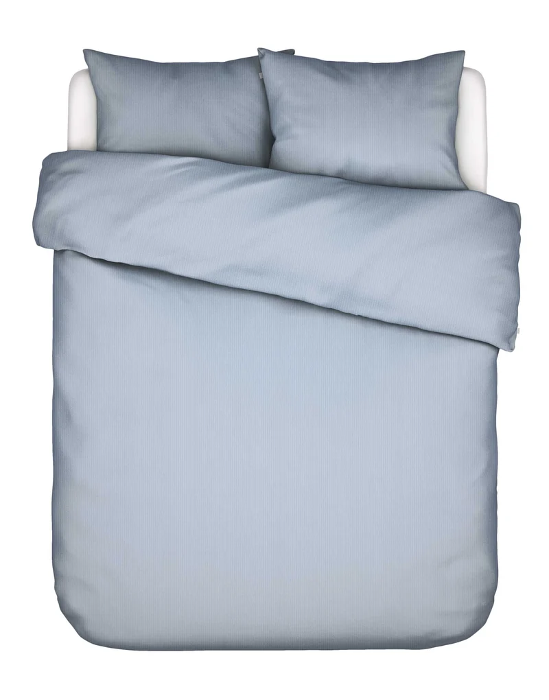 Essenza Coletta dekbedovertrek - Lits-Jumeaux - 240x200/220 cm - Ijsblauw