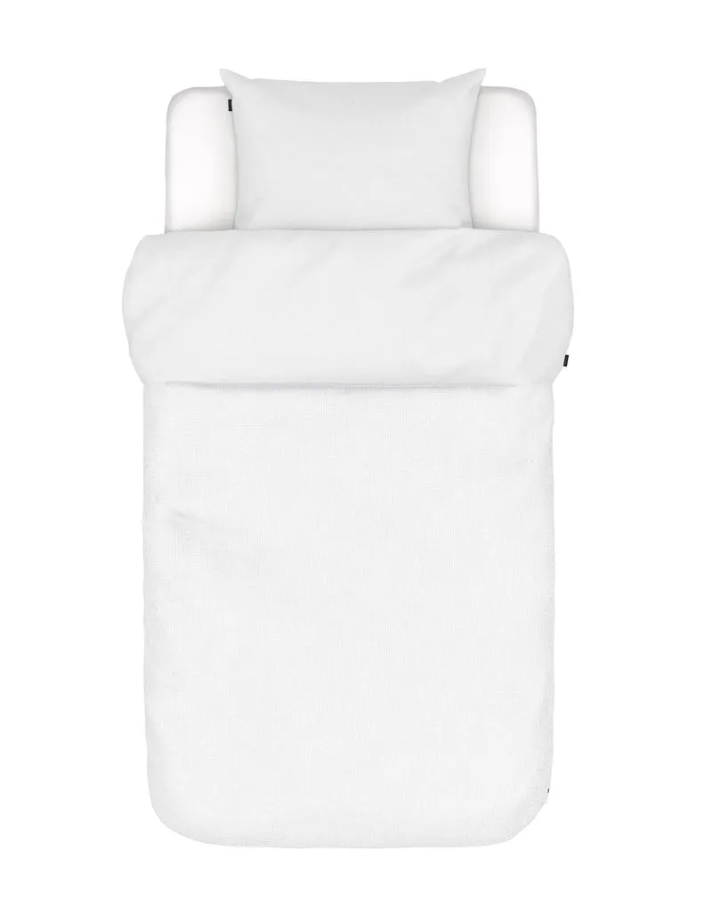 Marc O'Polo Valka dekbedovertrek - Eenpersoons – 140x200/220 cm - Wit