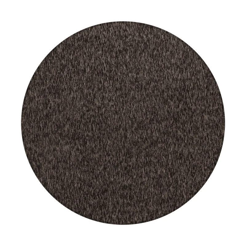 Nizza Vloerkleed – Bruin – Laagpolig & Effen Design