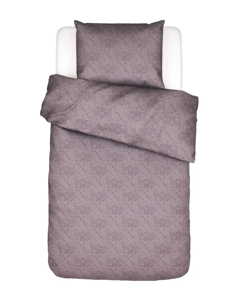 Essenza Melipa dekbedovertrek - Eenpersoons – 140x200/220 cm - Pale purple