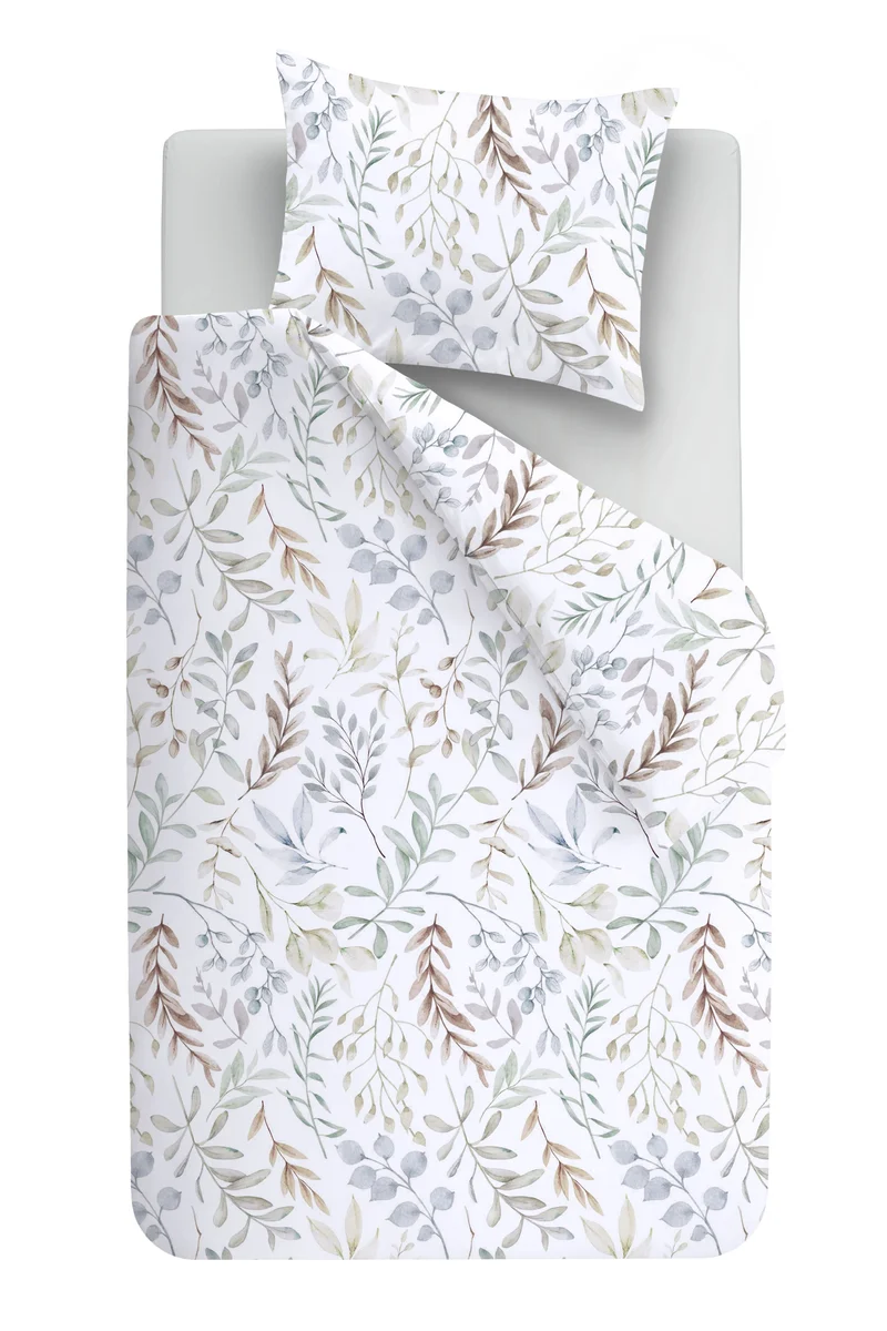 Ariadne at Home Dekbedovertrek Whirl - 140 x 200/220 cm - Wit