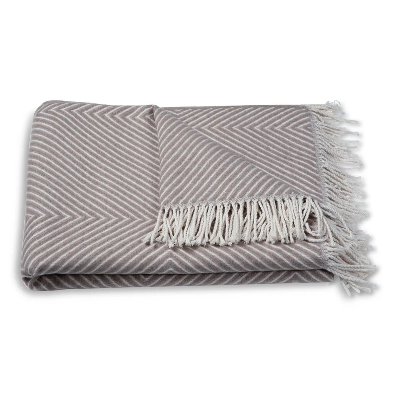 Atmooz plaid Glow - taupe - 150 x 200 cm