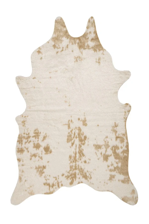 Rodeo koeienhuid vloerkleed – licht beige gevlekt