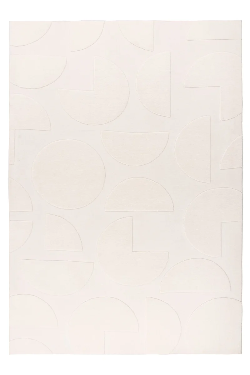 Focus – Ivory 3D structuur – Laagpolig vloerkleed