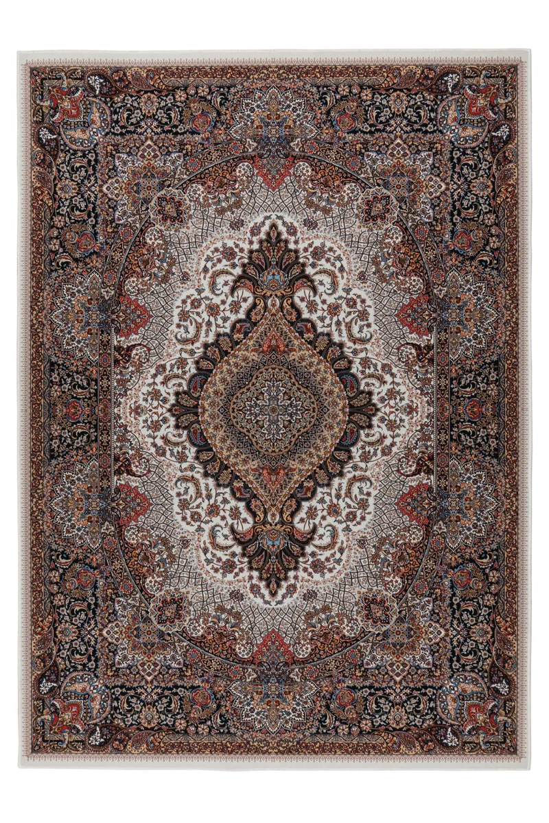 Dunya – Mozaïek Luxe – Dun geweven vloerkleed