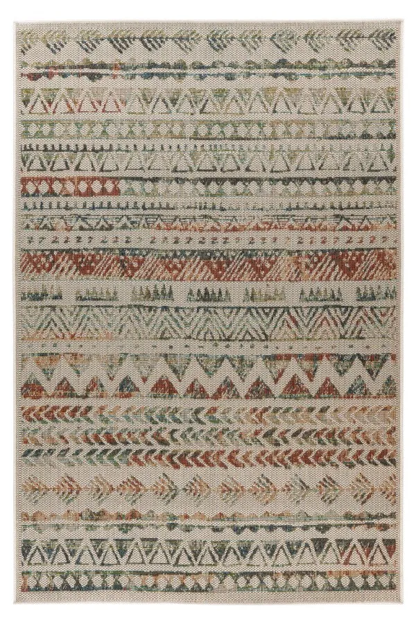 Capri Tribal Multi – Binnen- & Buitenkleed – Etnisch Design