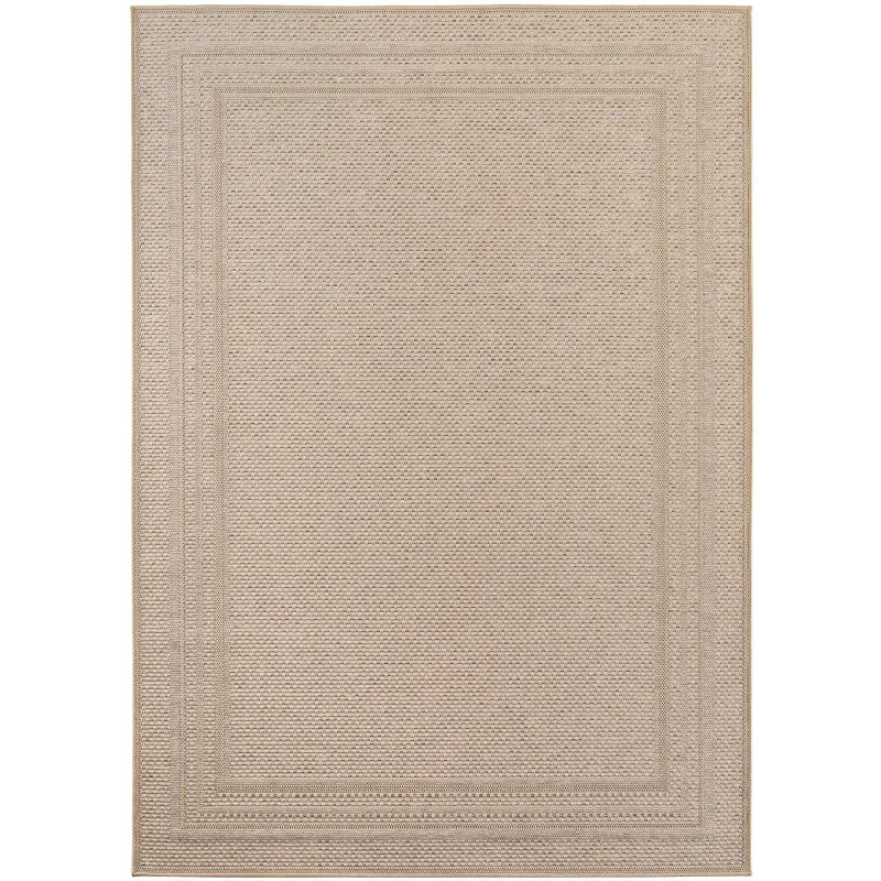 Desert – Kaderdesign Bruin/Beige – Binnen & Buiten Vloerkleed – Laagpolig