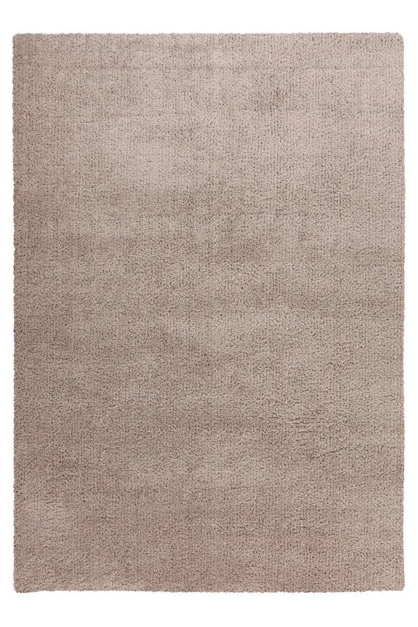 Hoogpolig vloerkleed Dream – Beige, zacht en warm van tint