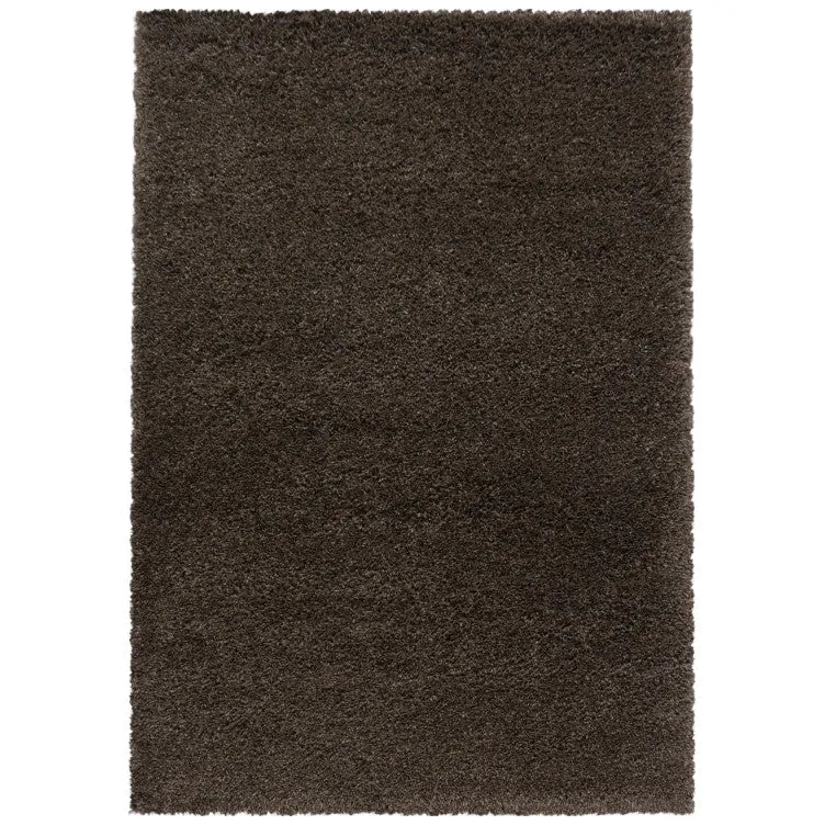 Fluffy Vloerkleed – Bruin – Hoogpolig & Extra Zacht