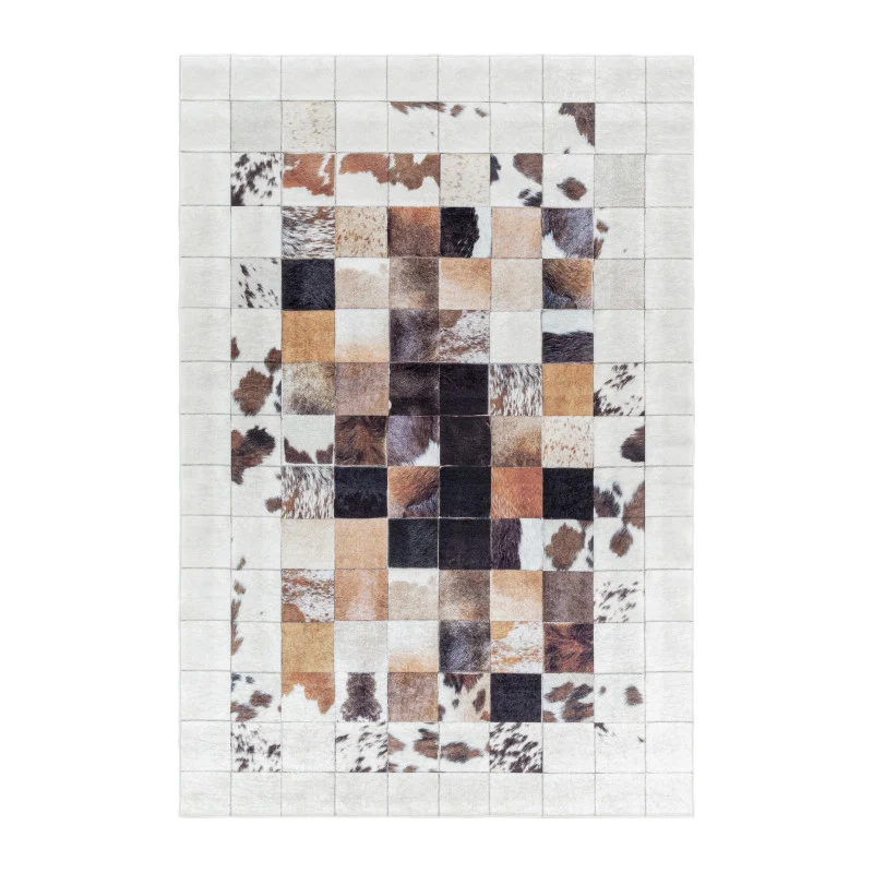 Fiesta Vloerkleed – Wit – Wasbaar