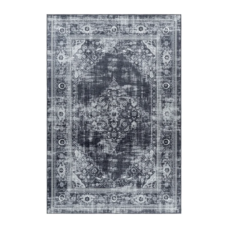 Fiesta Vloerkleed – Grijs – Wasbaar