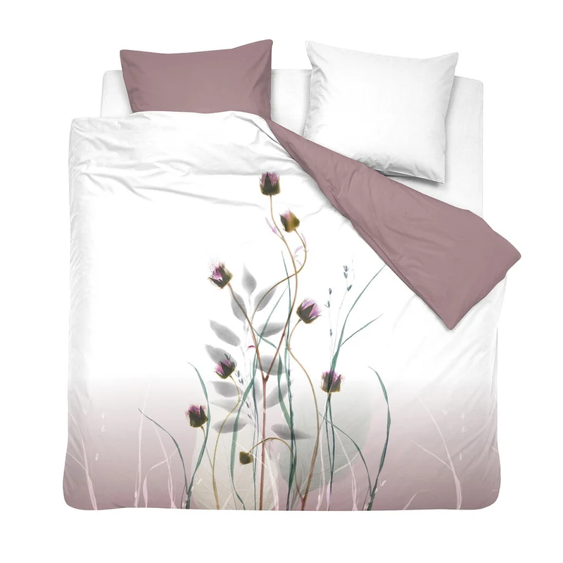 Cinderella - Dekbedovertrek Meadow Satijn - 200x220 cm - Paars