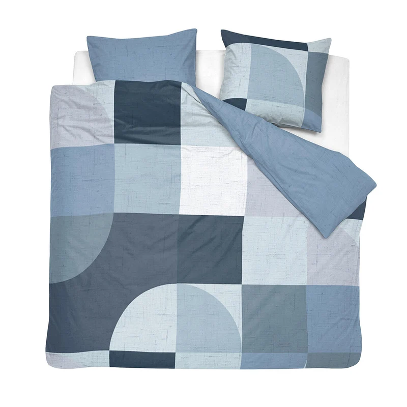 Cinderella - Dekbedovertrek Rune - 240x220 cm - Blauw