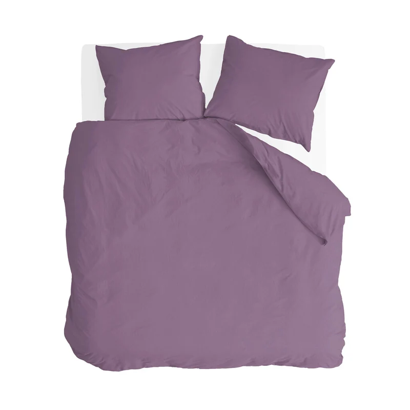 Byrklund - Dekbedovertrek Pure & Plain - 200x220 cm - Paars