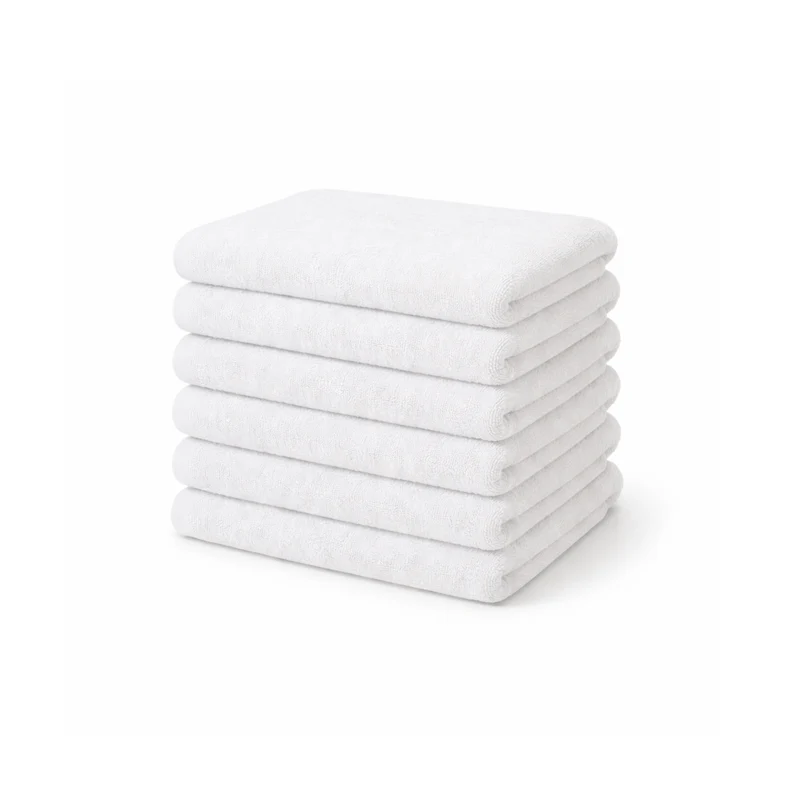 Ten Cate douchelakens 70x140 cm - wit - 6pack