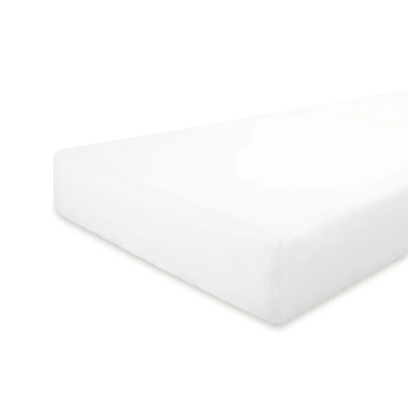 Byrklund - Hoeslaken Jersey - 80x200 cm - Wit
