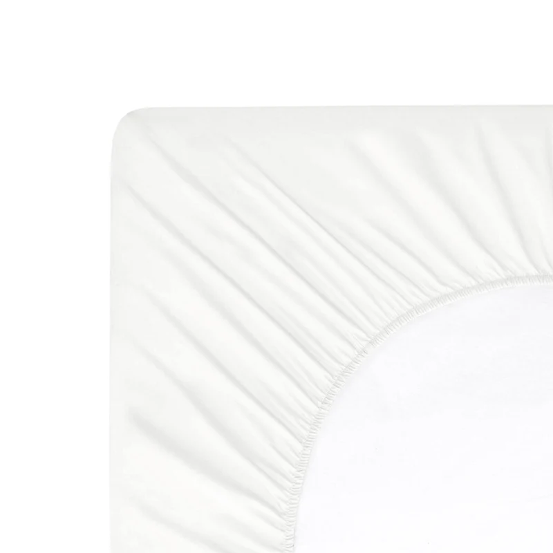 Byrklund - Hoeslaken Jersey - 140x200 cm - Wit