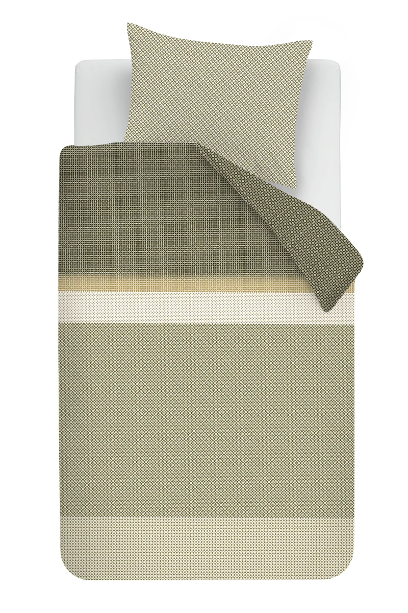 Beddinghouse Dekbedovertrek Jente - 140 x 200/220 cm - Groen