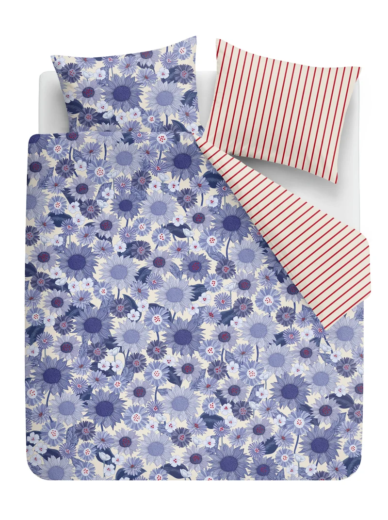 Oilily Dekbedovertrek Rilyn - 240 x 200/220 cm - Blauw