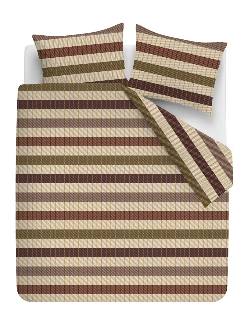 Beddinghouse Dekbedovertrek Bo - 200 x 200/220 cm - Terra