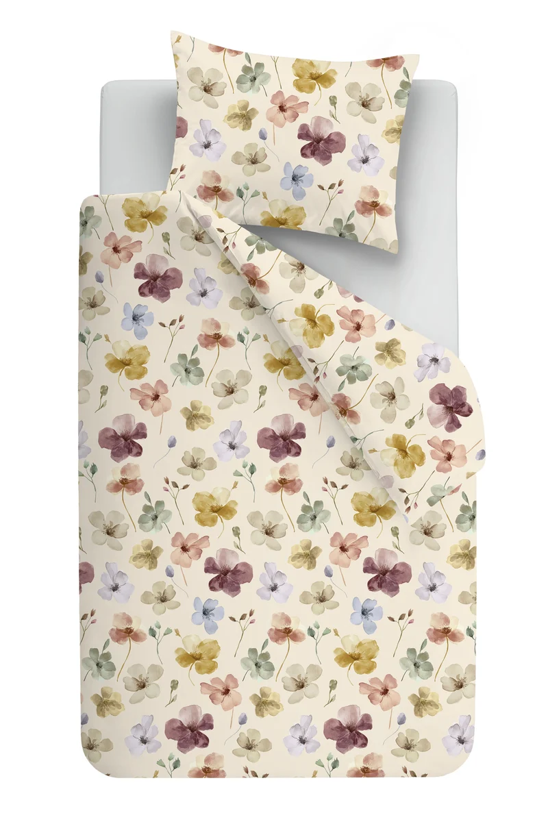 Ariadne at Home Dekbedovertrek Fleurs - 140 x 200/220 cm - Multi