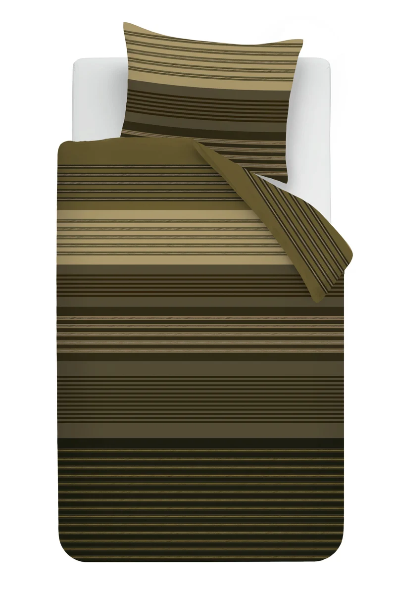 Beddinghouse Dekbedovertrek Daphne - 140 x 200/220 cm - Groen