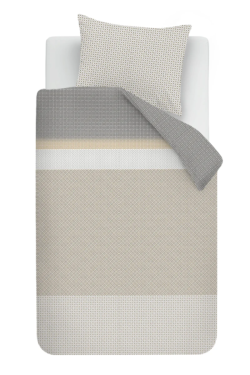 Beddinghouse Dekbedovertrek Jente - 140 x 200/220 cm - Naturel