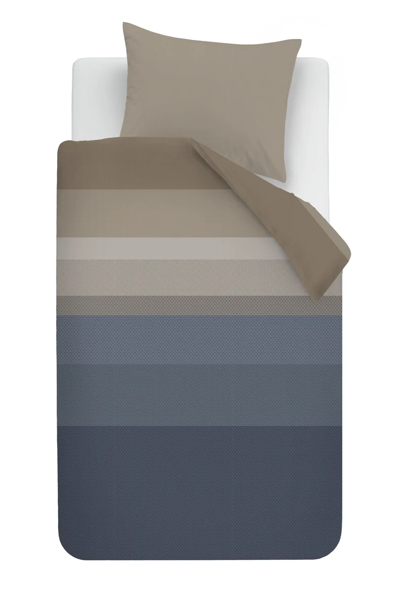 Beddinghouse Dekbedovertrek Bridget - 140 x 200/220 cm - Blauw