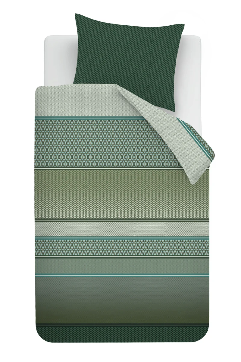 Beddinghouse Dekbedovertrek Anubis - 140 x 200/220 cm - Groen