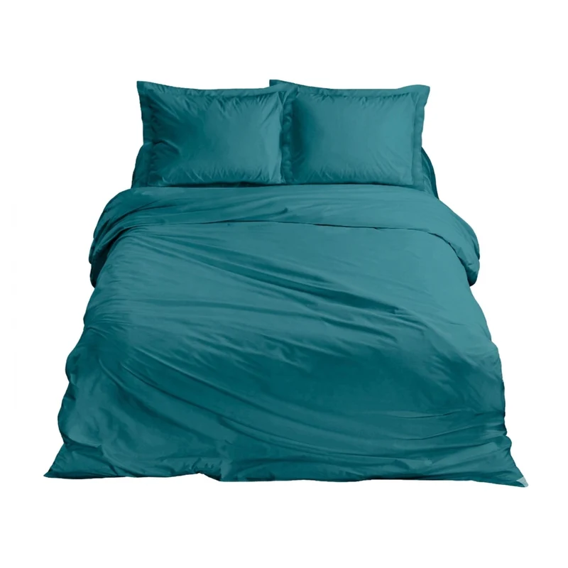 Ten Cate premium - dekbedovertrekset - 240x200/220 - 100% katoen satijn - deep teal