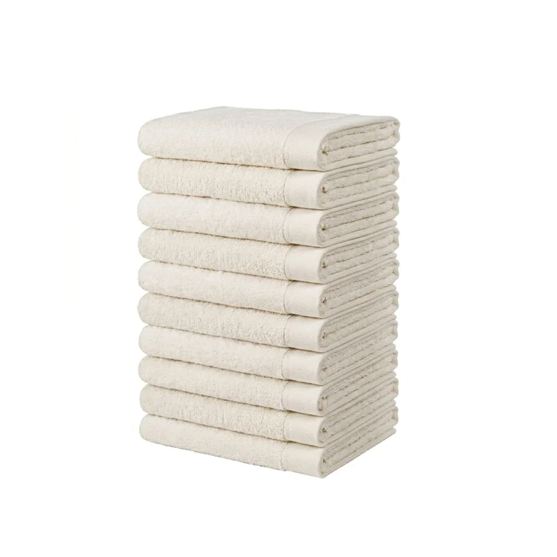 Ten Cate handdoekenset hotelkwaliteit 60x110 - wit - 10 stuks