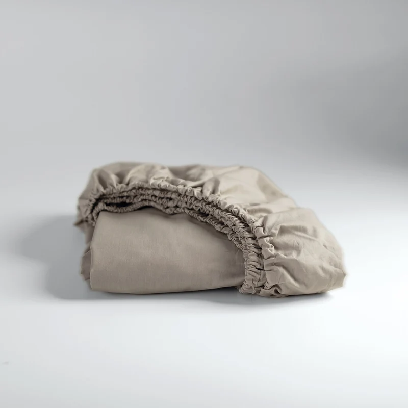 Cinderella - Hoeslaken Weekend matrashoogte 25 cm - 100x210 cm - Taupe