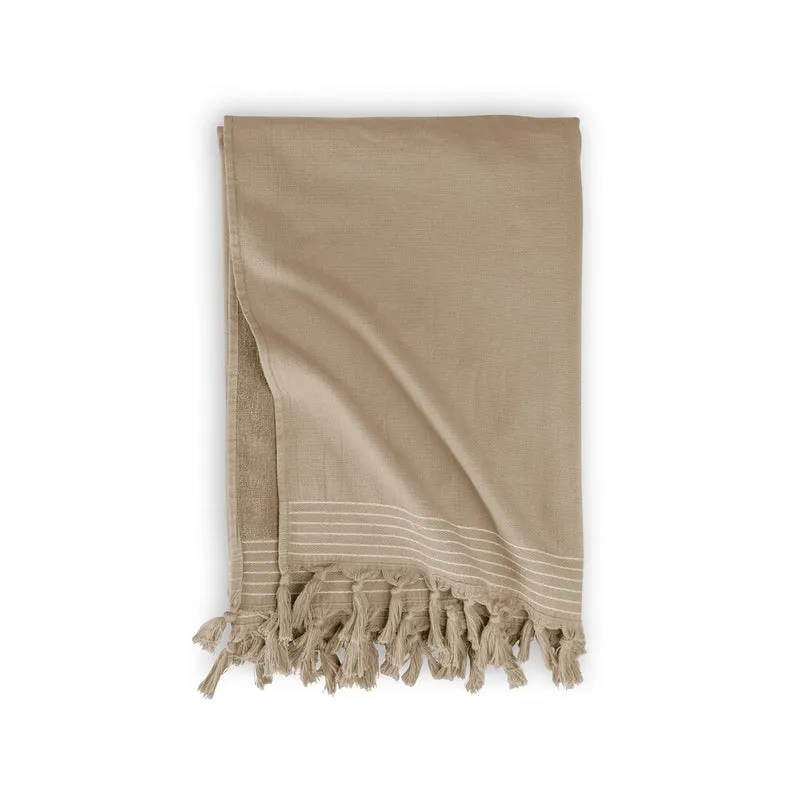 Walra - Hamamdoek Soft Cotton - 100x180 cm - Bruin