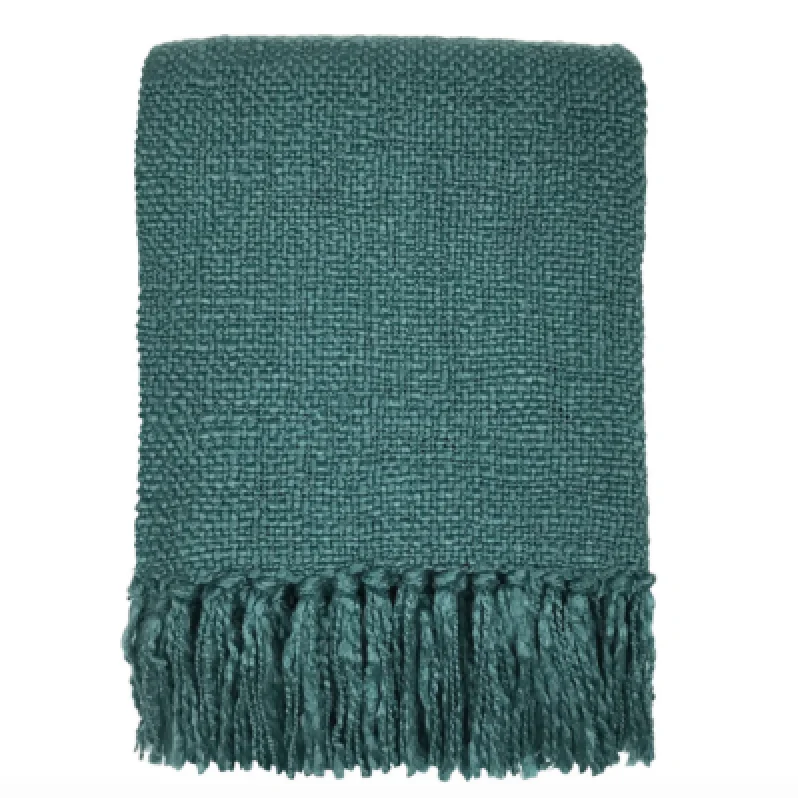 Malagoon plaid Lake - zeegroen - 125x150cm