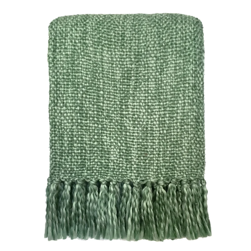 Malagoon plaid Marble - groen - 125x150cm