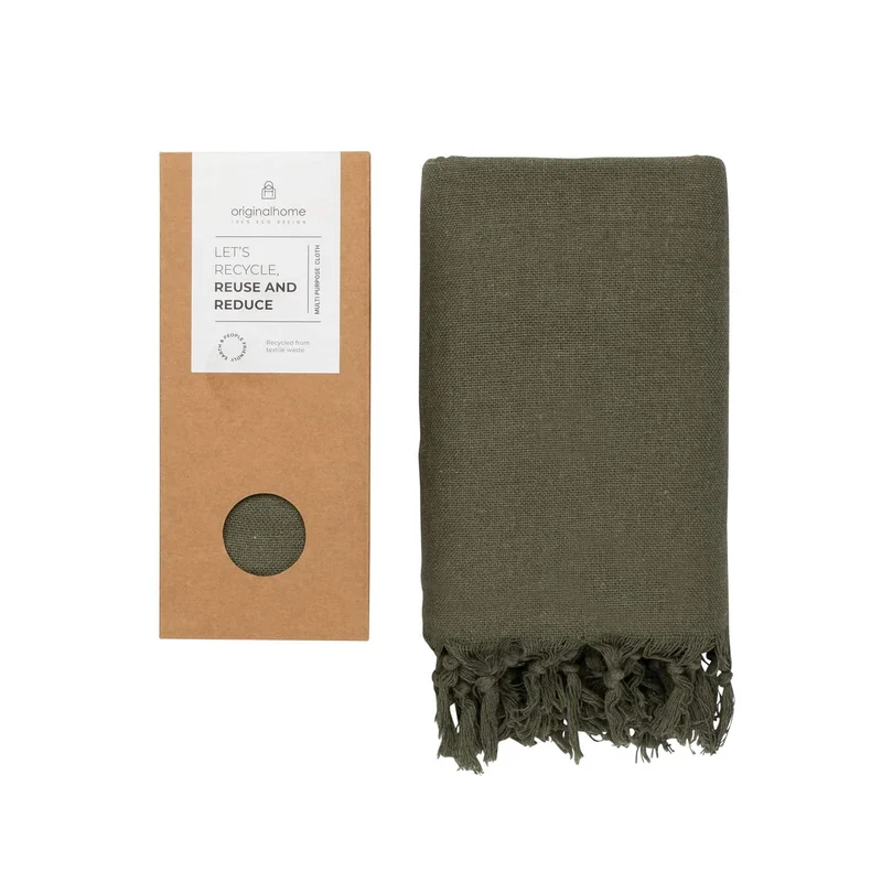 Originalhome Multifunctioneel kleed Groen- 175x85 cm