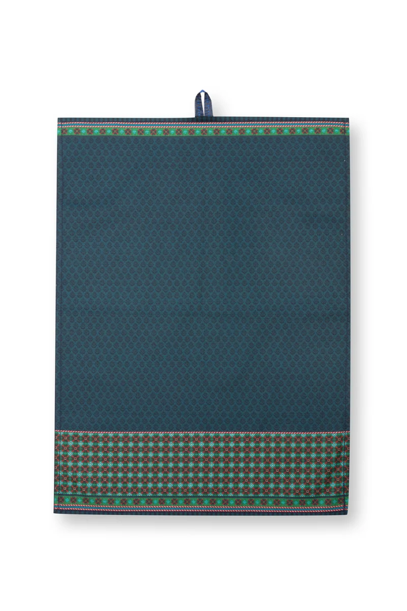 Pip Studio - Berry Blues Blue - Set van 2 Theedoeken - 50x70cm